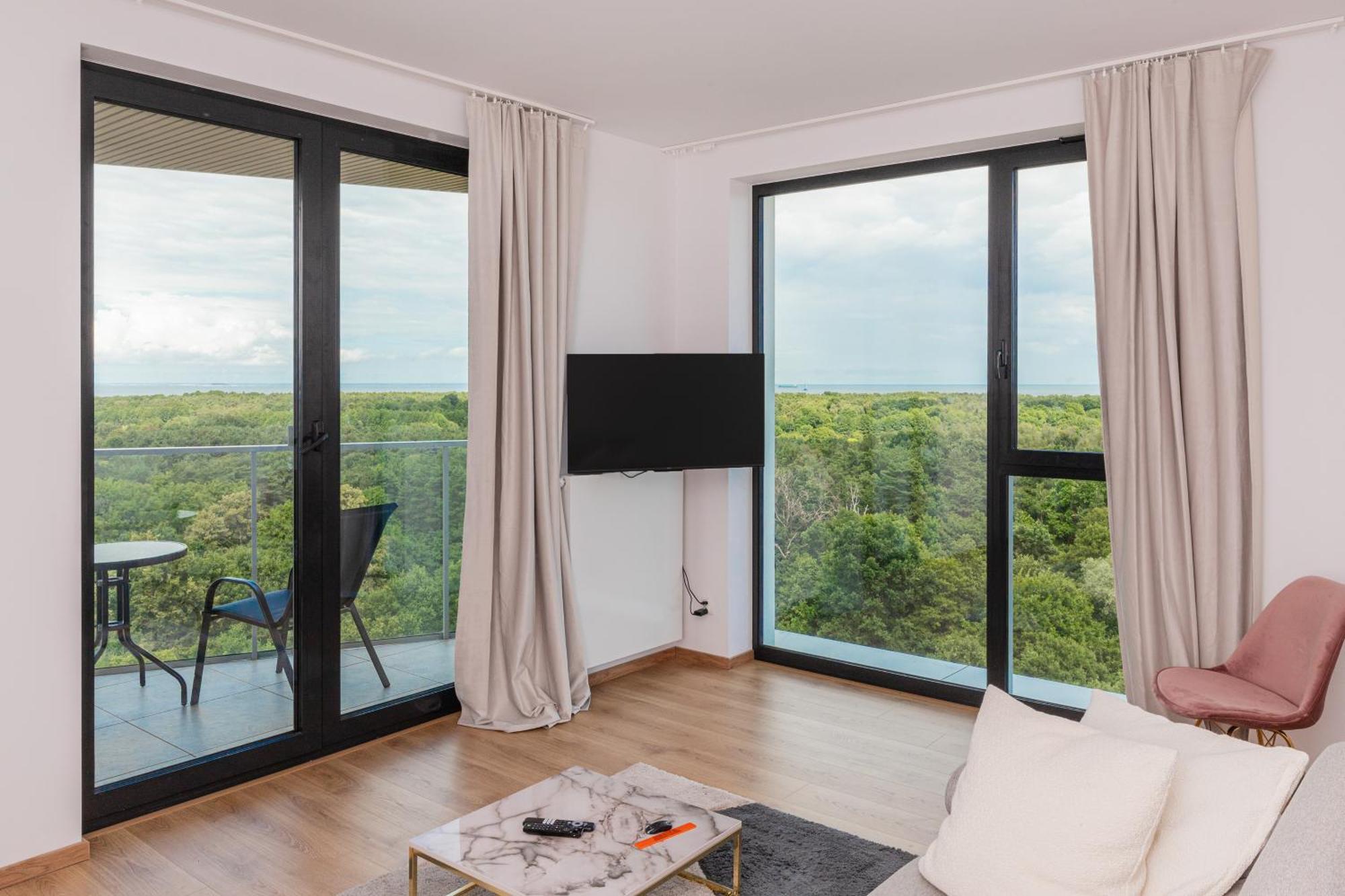 Tarasy Baltyku Apartments & Parking & Balcony By Noclegi Renters グダニスク エクステリア 写真